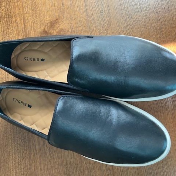 Birdies Womens Leather Slip on Loafer / Size 8M - Picture 2 of 9